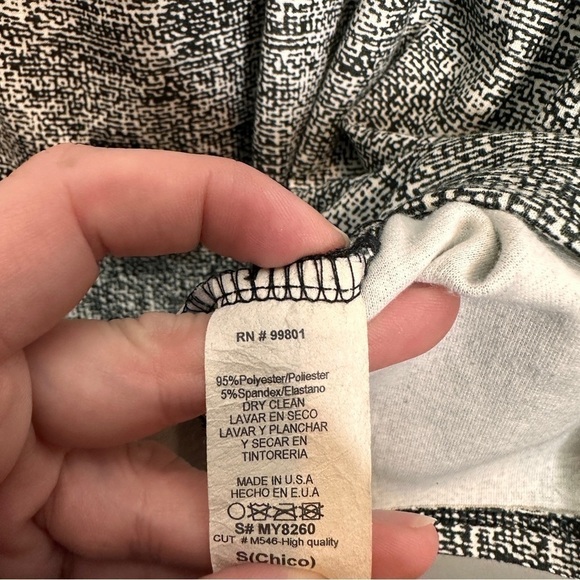 My story gray mini faux wrap dress - Picture 4 of 6